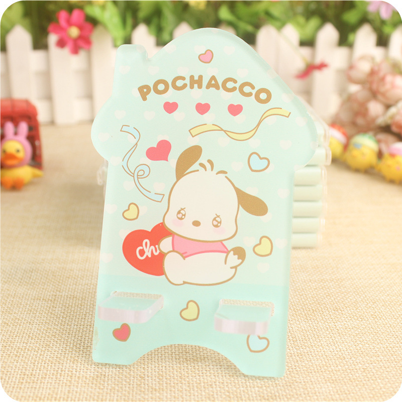 Acrylic Cartoon Mobile Phone Stand Cute Acrylic Transparent Desktop Lazy Dormitory Drama Mobile Phone Stand Customized