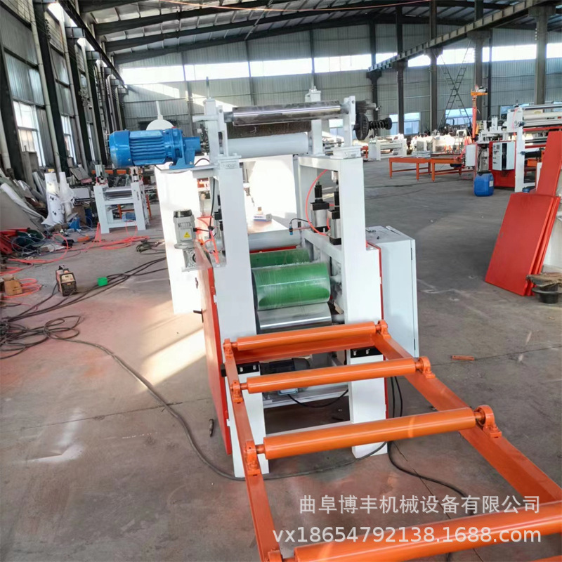 不锈钢板贴橡胶皮平贴机