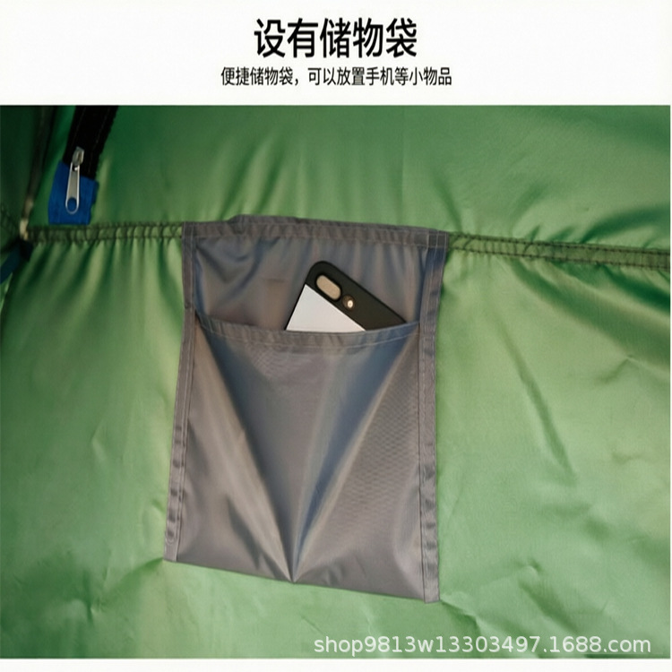 Outdoor multi-functional shower tent, a must-have for camping and fishing, providing a simple changing area and a portable mobile toilet