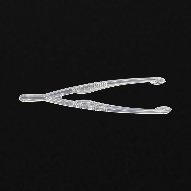 新款 批发供应15cm PS透明 塑料 镊子 厂家直销医用镊子 批发