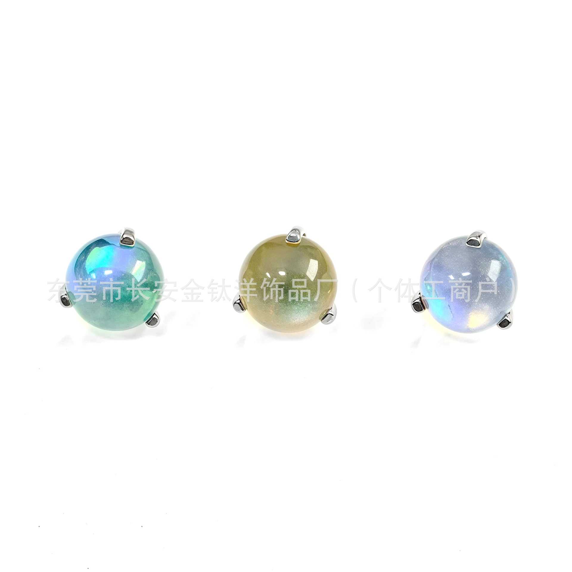 Pointed titanium steel lip stud product view