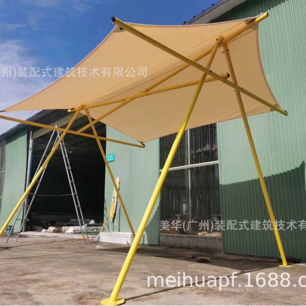 Soporte a prueba de viento dosel campamento de camping dosel a prueba de UV a prueba de lluvia a prueba de viento dosel de modelado resistente al viento de pico único dosel de pico múltiple