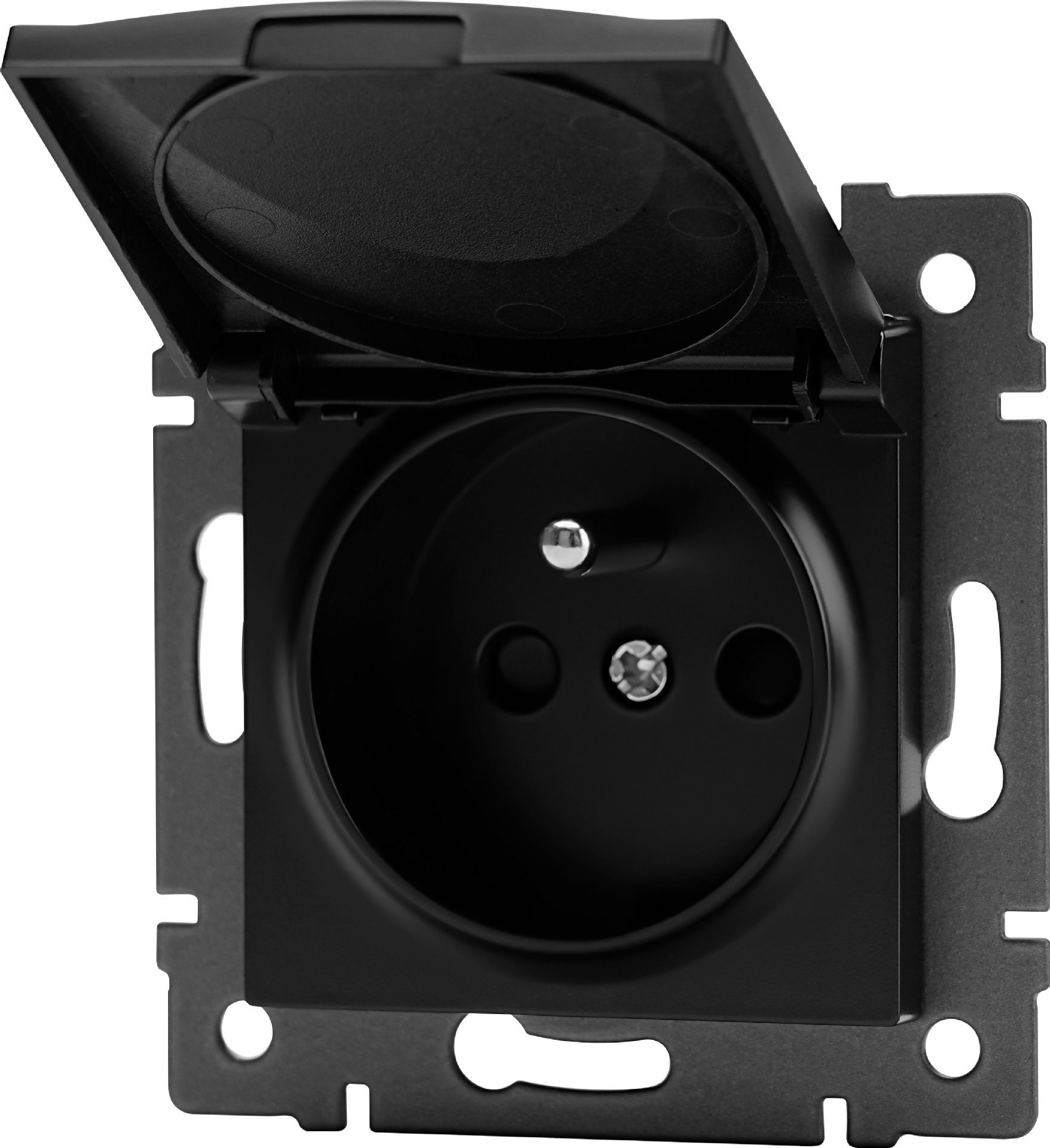 French socket with cover