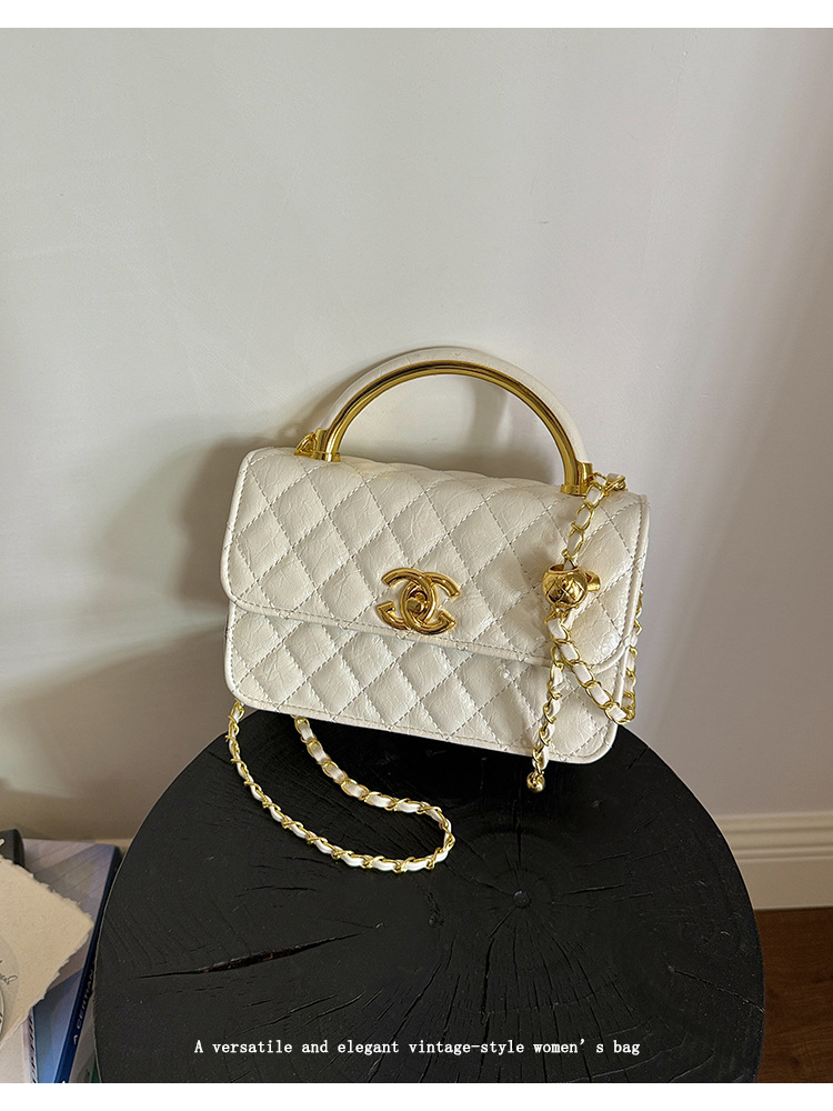 Xiaofangfeng bolso de mujer bordado de diamante bolso de hombro pequeño bolso de lujo ligero bolso de cadena bolso de mano