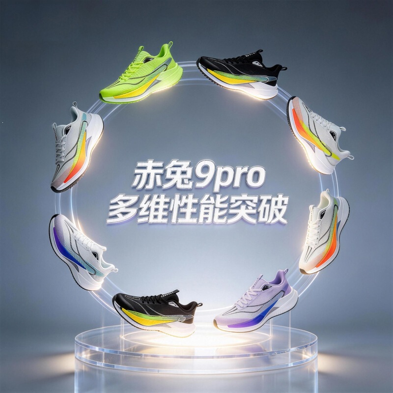 Year of the Horse Limited Edition Red Rabbit 9PRO Running Shoes for Men, Shock-Absorbing, Lightweight, for Physical Tests, Racing, and Training, Professional Sports Shoes Year of the Horse Limited Edition Red Rabbit 9PRO Running Shoes for Men, Shock-Absorbing, Lightweight, for Physical Tests, Racing, and Training, Professional Sports Shoes