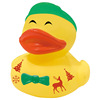 B.Duck, Christmas toy plastic for bath play in water, new collection, duck, makes sounds