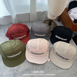 夏季户外速干鸭舌帽男女轻量化机能风软檐遮阳帽登山露营防晒帽子