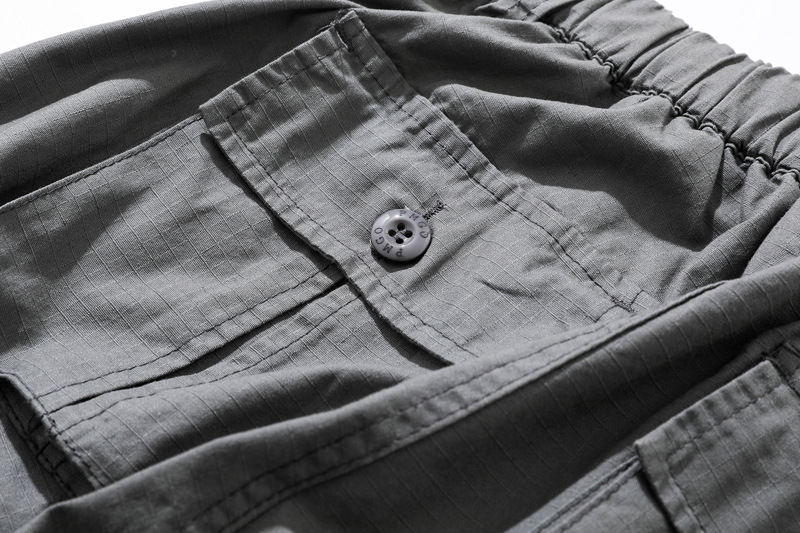 Ανδρικά ρούχα, street retro, ρούχα εργασίας, casual παντελόνια με πολλές τσέπες, χαλαρά, λειτουργικά παντελόνια επώνυμων εμπορικών σημάτων μόδας_voghion.com