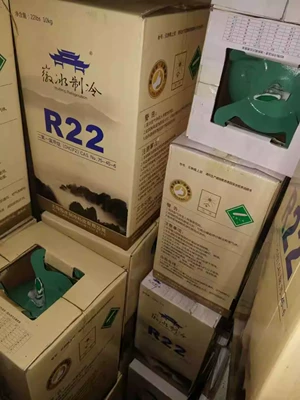 Hui ice air conditioning refrigerant snow freon R22 F22 net weight 5Kg 10Kg environmental protection refrigerant (Antifriz) - huibing-r22-refrigerant-5kg