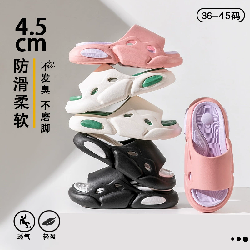 2024 новые Тапочки для ванной, мужские летние спортивные домашние сандалии в помещении, женские износостойкие сандалии без шнуровки оптом