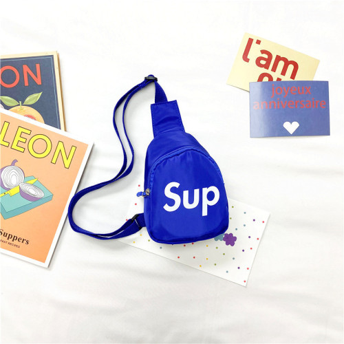 Children's backpack fashionable Korean new single shoulder bag chest bag crossbody bag stylish unisex kids baby small crossbody bag summer