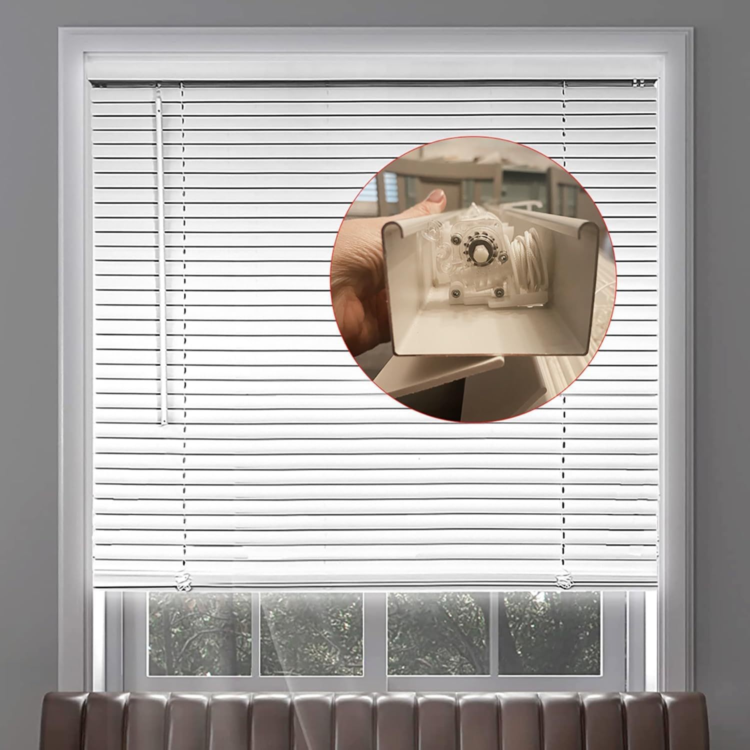 Accesorios para cortinas, accesorios para persianas, bobinado de cuerda con modulación de frecuencia de persianas image 6