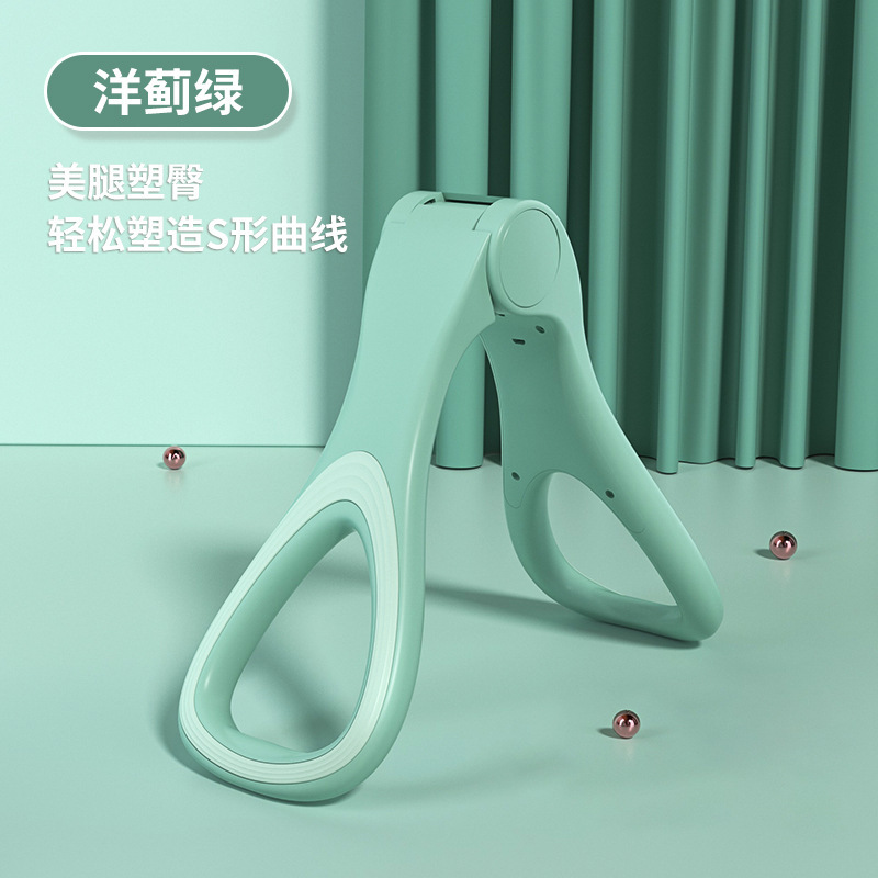 Amazon entrega de una pieza transfronteriza de la pierna que forma el clip de la pierna que adelgaza el dispositivo Muslo Entrenador yoga cadera que forma la cuenca inferior tensor muscular