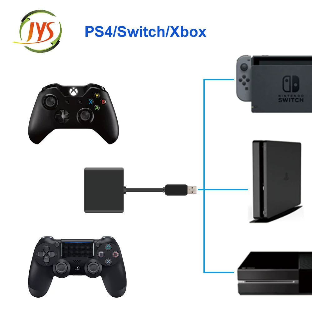 Новый конвертер клавиатуры и мыши JYS совместим с приставками Xbox/PS4/SWITCH