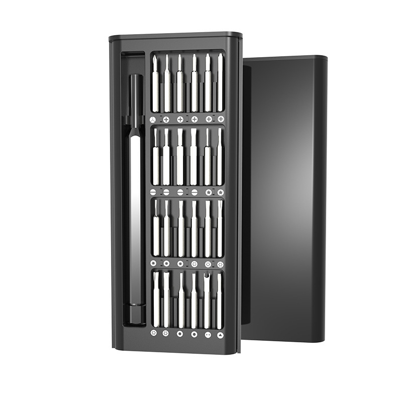 24 combinación multifuncional, un destornillador, conjunto de herramientas por lotes, desmontaje, teléfono móvil, eliminación de polvo de computadora, reparación de portátiles al por mayor