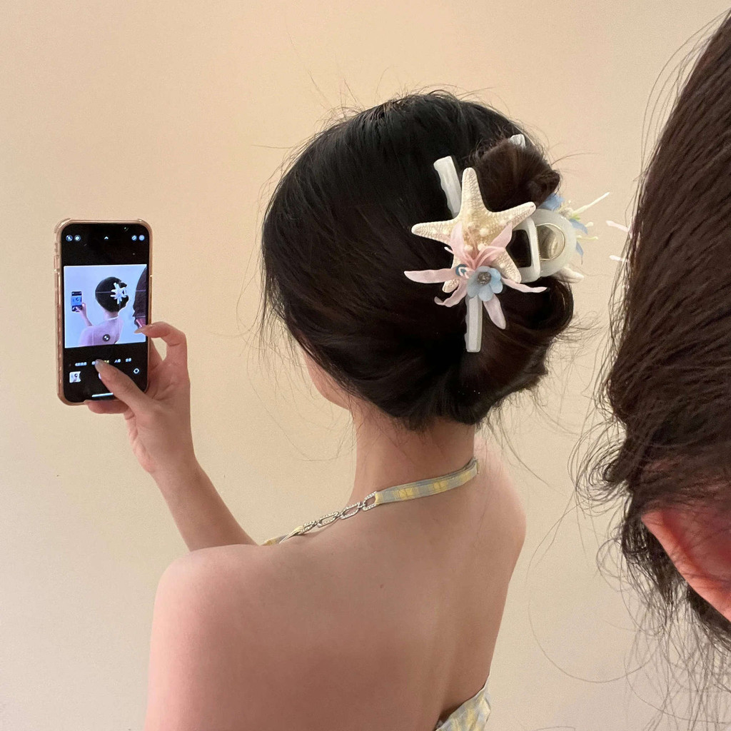 Clip de dibujos animados lindos y interesantes para mujeres 2025 nuevo estilo de alto nivel de tiburón clip de cabello clip de cabello de cabeza