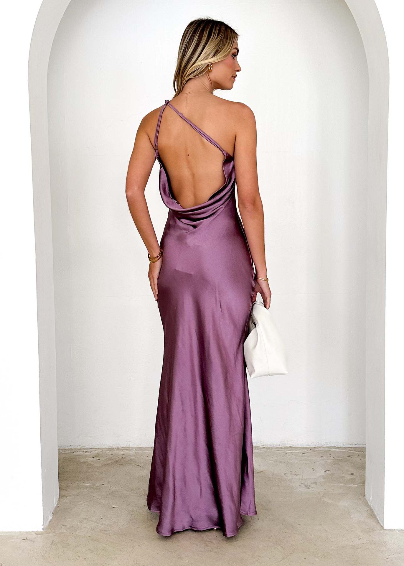 Trend Sexy Diagonal Collar Sling Backless Party Slim Fit Dress Women
