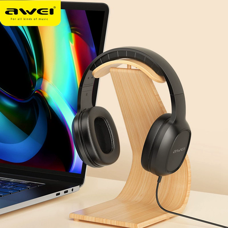 Awei Wei GM-6 проводные наушники гарнитура с микрофоном, звонки, HiFi стерео, высокое качество