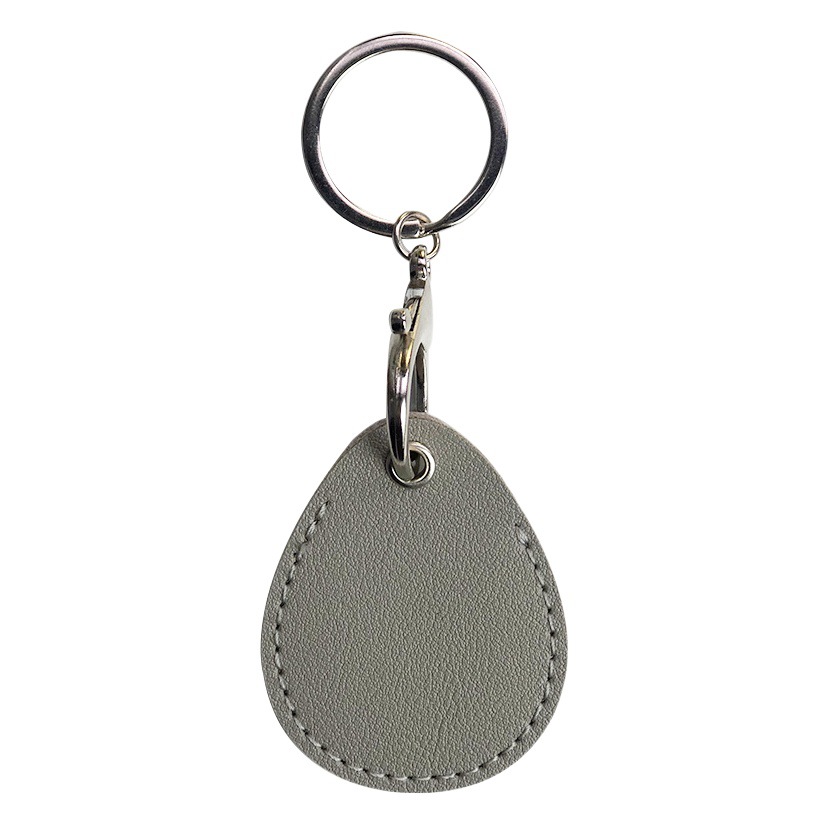 En stock rectangular pu imitación cuero ins inducción control de acceso titular de la tarjeta pequeño llavero gota en forma de titular de la tarjeta de control de acceso al por mayor