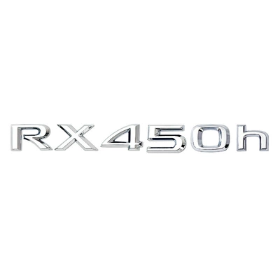 Car logo, Logo Decorative Letter Sticker - standard-rx450h-mirror-silver