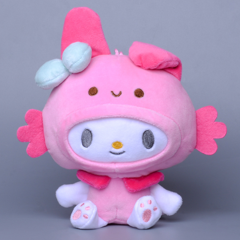 KT my melody cos fish sea stuffed plush doll mini toy ornament key