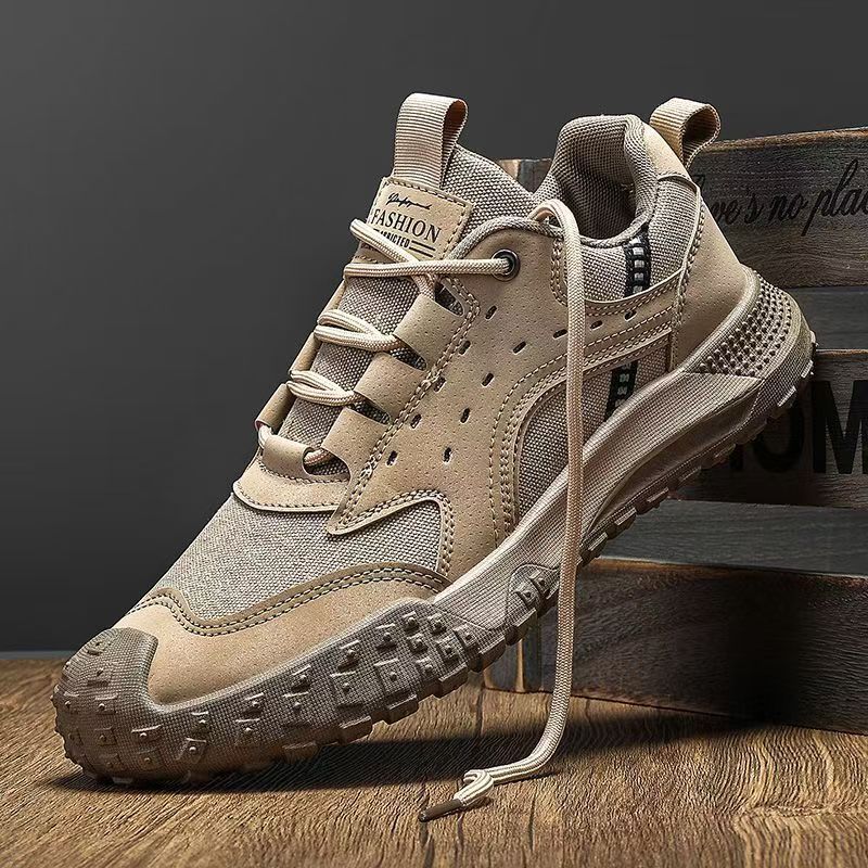 Zapatos casuales de invierno de moda para hombres zapatos de skate ventilados tendencia de montaña zapatos deportivos de hombre al aire libre sitio de construcción