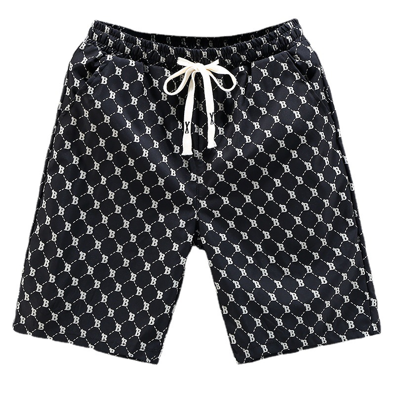 Short de sport court pour hommes, vêtements de plage, décontracté, course à pied, pantalon droit, tendance, été_voghion.com