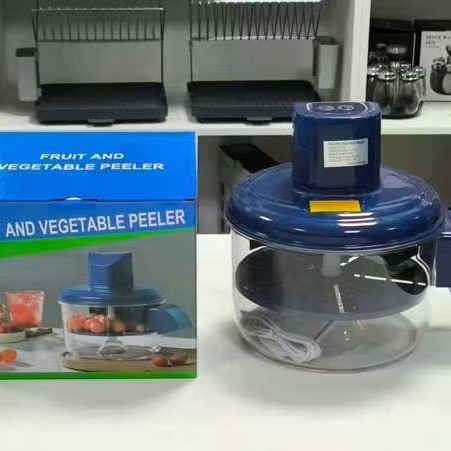 Nuevo pelador de frutas y verduras comercial doméstico máquina de pelado de uva equipo eléctrico de tienda de frutas de té con leche máquina de pelado