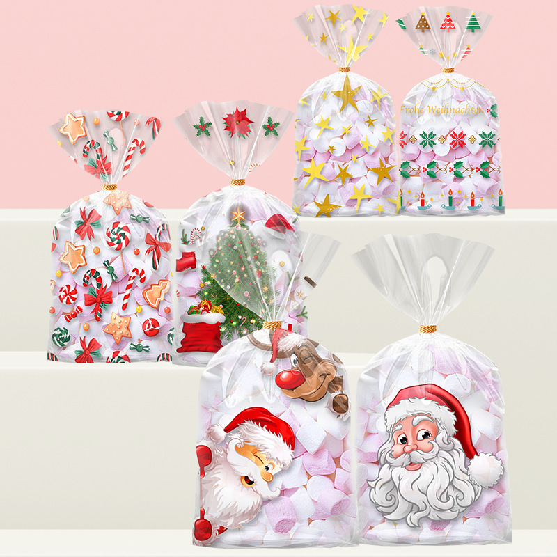 2024オリジナルクリスマスキャンディー袋誕生日パーティーお土産袋ハロウィーン浮かれ騒ぎopp食品袋|undefined