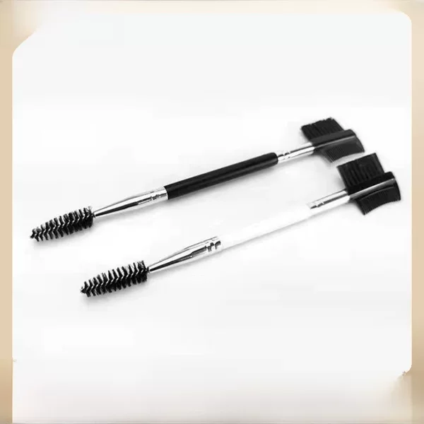 Dual-use Double-headed Makeup Tool Steel Brush Eyebrow Brush Eye Eyelash Roll Brush Eyebrow Repair Brush Comb Makeup Brush suit