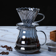 批发销售玻璃咖啡分享壶咖啡具咖啡壶咖啡滤杯滤纸玻璃咖啡过滤器