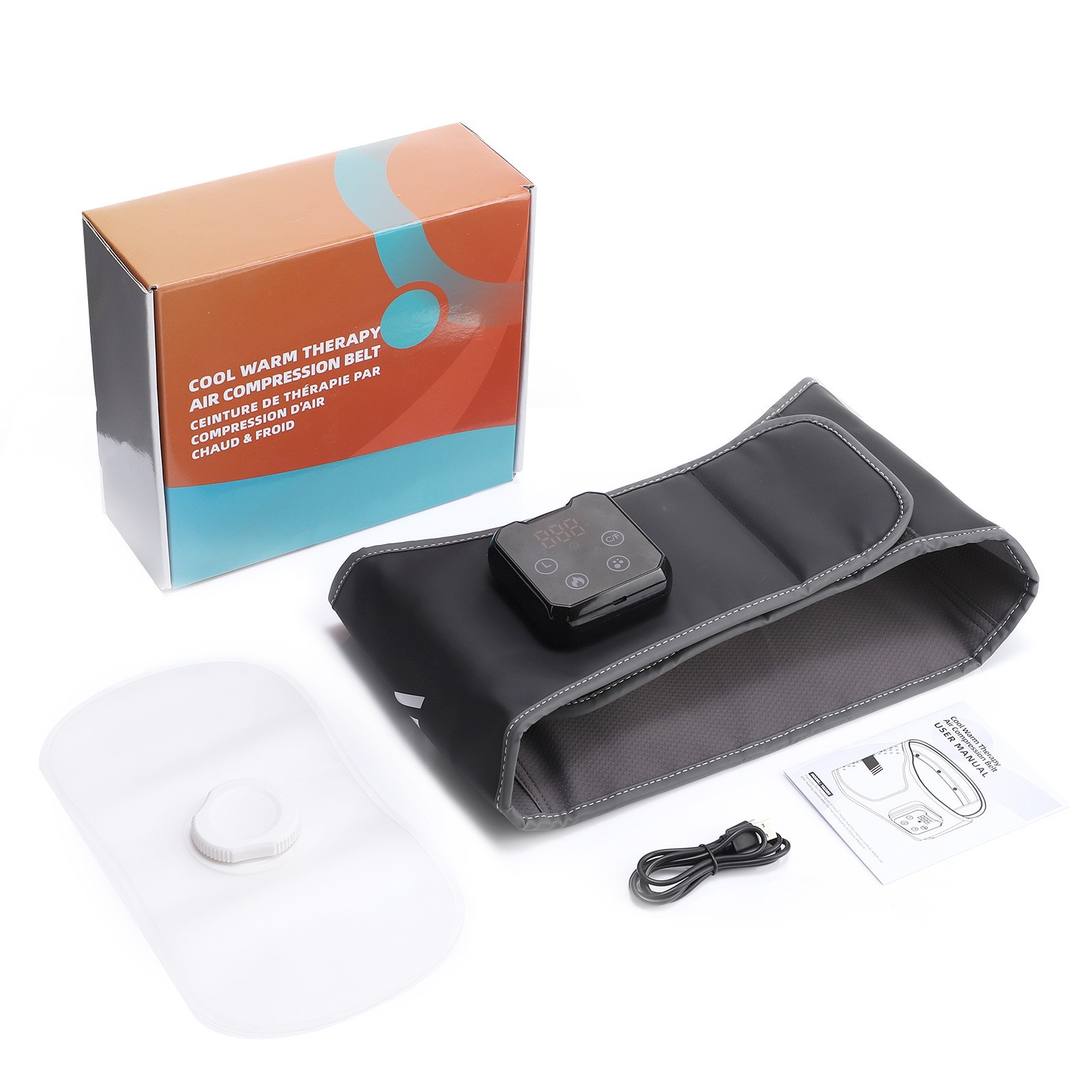 Wireless ice and hot compress air bag model (102