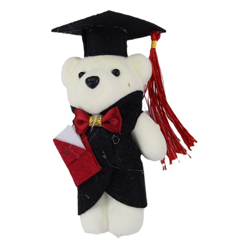 Студенческий подарок оптом Выпускной медведь мужской и женский доктор Медведь кукла подарок на День учителя букет мультяшных кукол