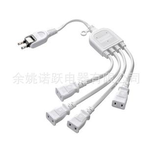 AC�m�������L�� 4��֧ �Դ���L 50cm ��ɫ TAP-EX4WN ���͹���