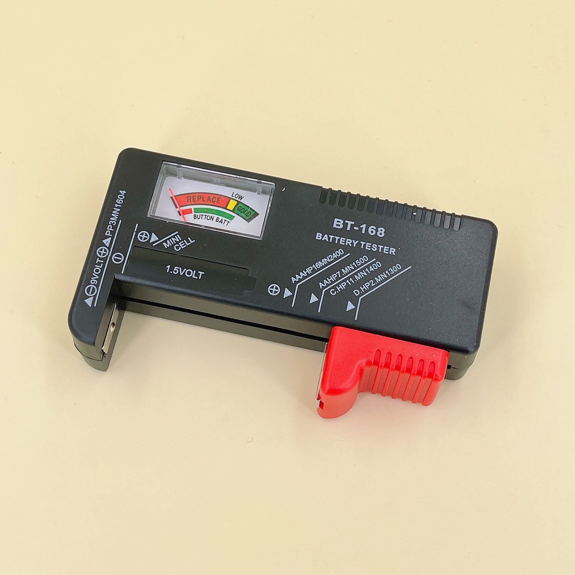 电池电量测试便携式通用测电电压检测器显示测剩余器容量测量仪