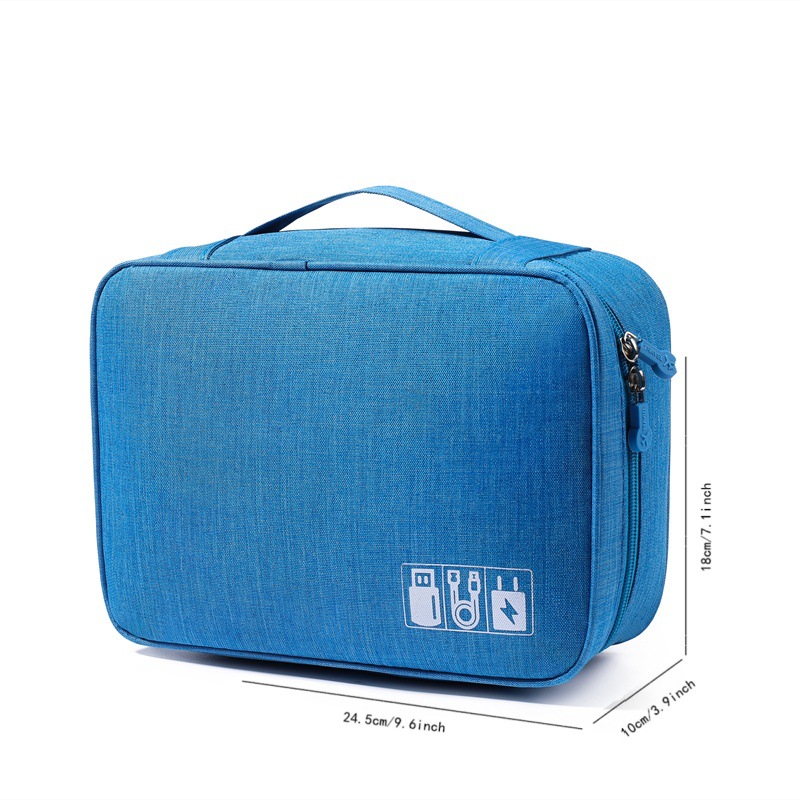 Cargador de cable de datos catiónico bolsa de almacenamiento para teléfono móvil portátil bolsa digital auricular USB bolsa de acabado de gran capacidad