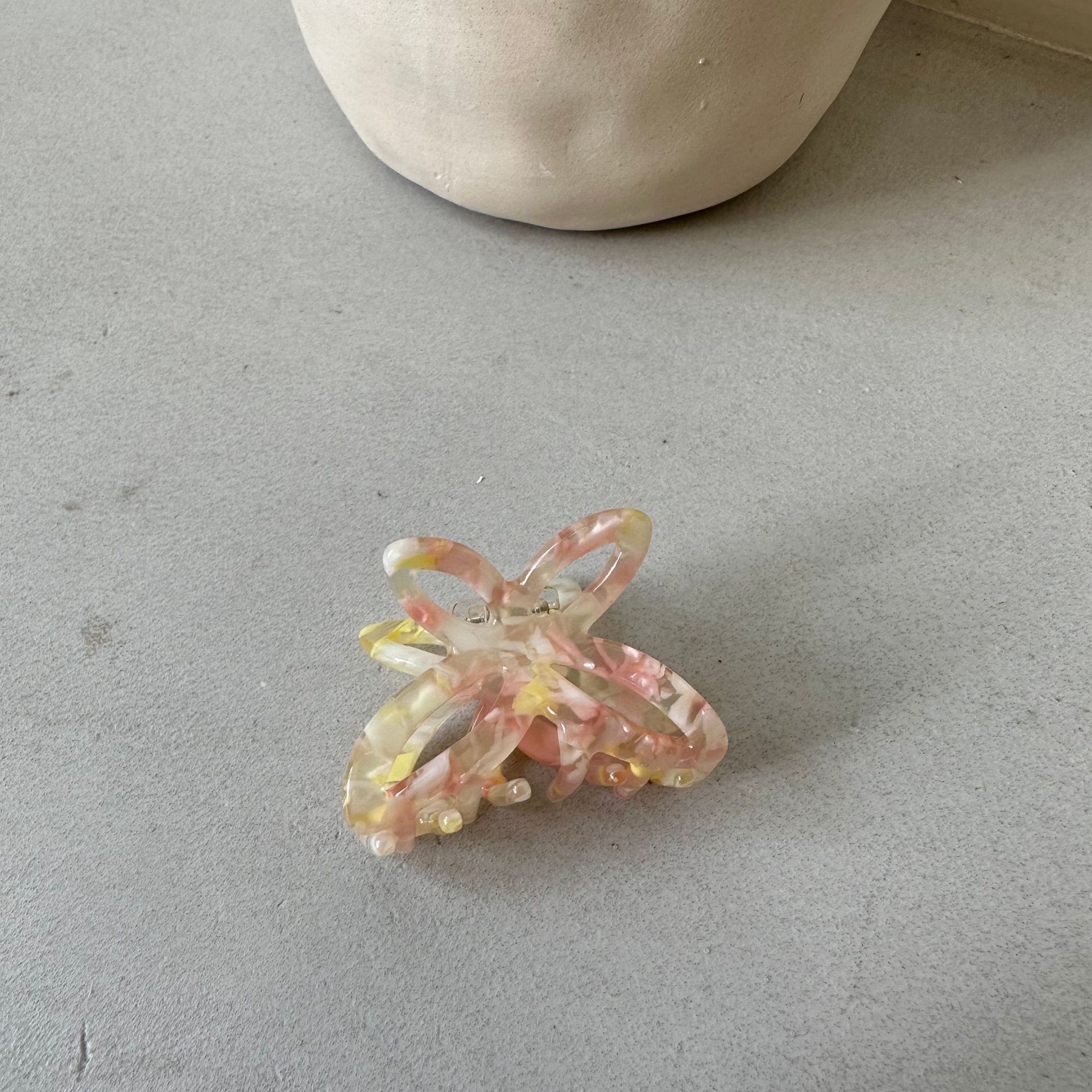 Molla per capelli a farfalla romantica fiocco svuotato_voghion.com