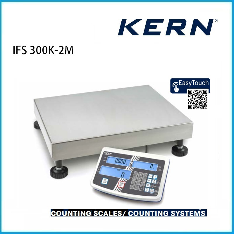 150/300kg 工业计数秤 带有方便的十进制键盘 IFS 300K-2M KERN