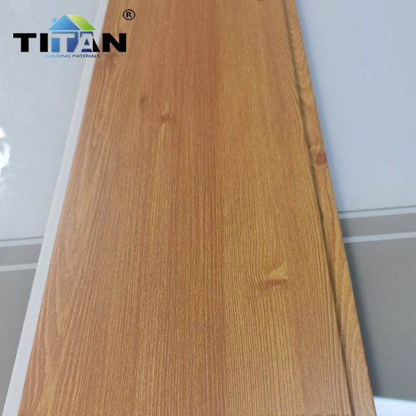 40HQ 6mm * 20cm laminated PVC fuelle salida techo PVC ceiling panel