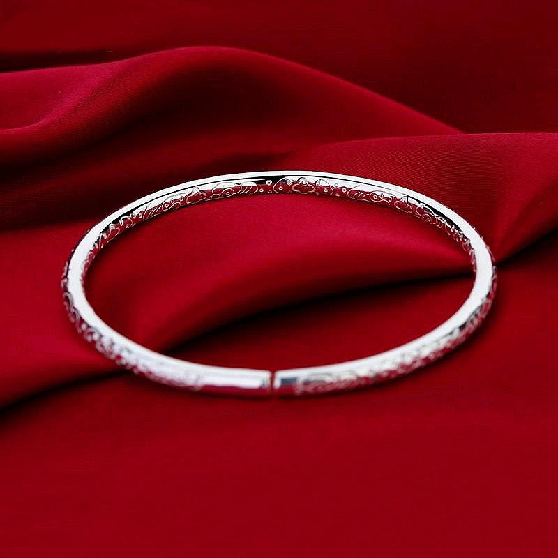 Bracelet, silver-tone boho bracelet with copper and sand-plated gold options, simple elegant design