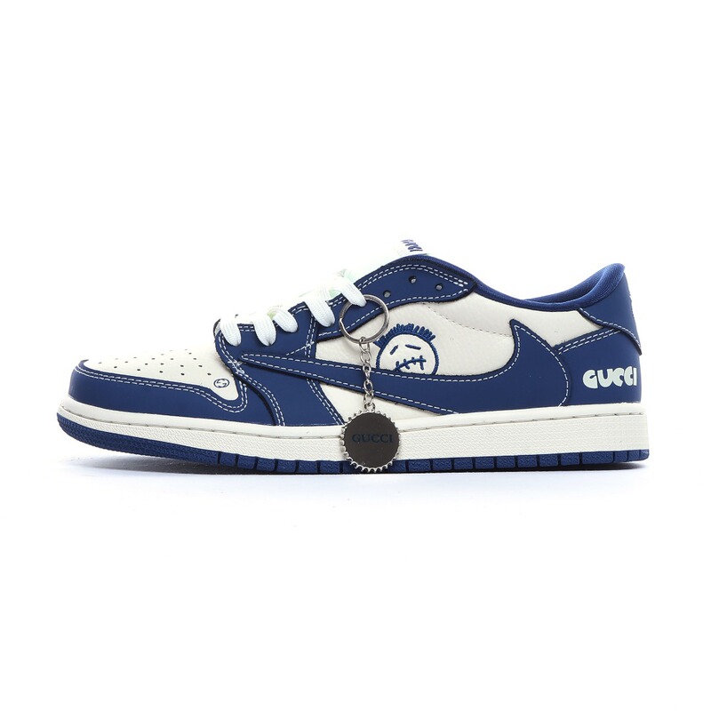 莆田鞋 纯原版本 aj1底帮 海外款联名款全头层皮男女休闲运动鞋|undefined