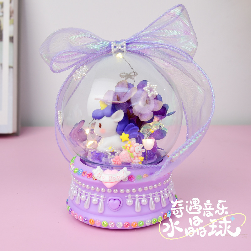 女の子 DIY 手作りクリーム接着剤材料パッケージギフトボックスセットクリエイティブ手作りショップ教育屋台おもちゃ卸売|undefined