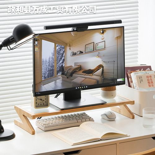 Computer Heightening Stand, Office Computer Monitor Riser, Desk Screen Elevation, Desktop Shelf, Dropshipping One Piece