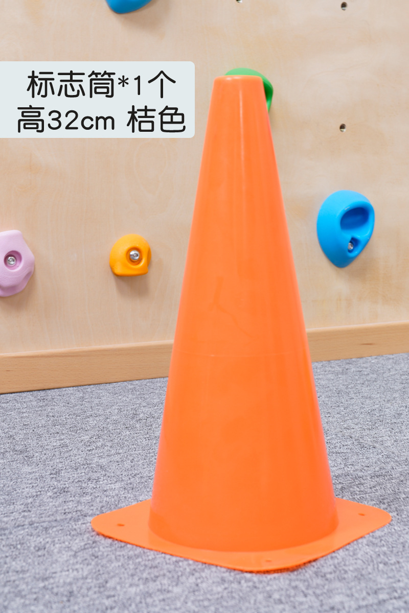 Barricada de helado barril logotipo barril collar jardín de infantes mesa de equilibrio juguetes de lanzamiento barreras cónicas
