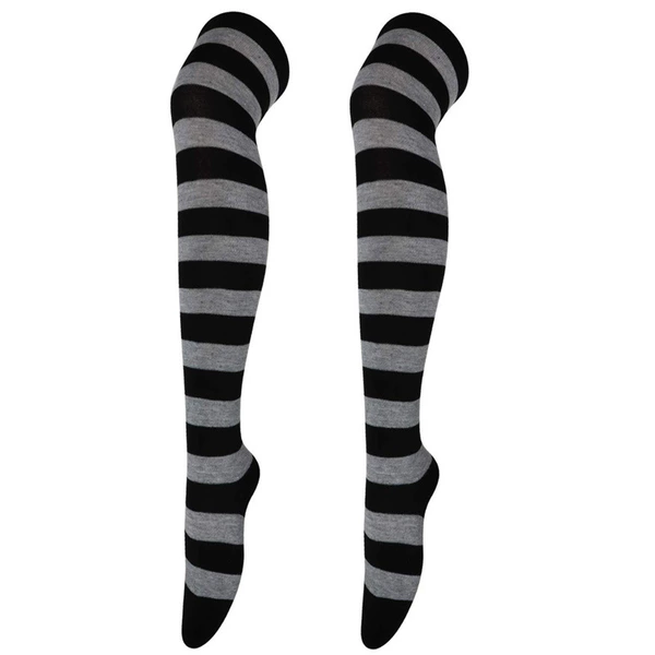 Gray+black/wide strip 4
