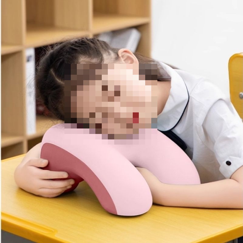 午睡枕趴睡枕办公室专用枕头儿童夏季午休枕小学生趴睡神器趴趴枕|undefined