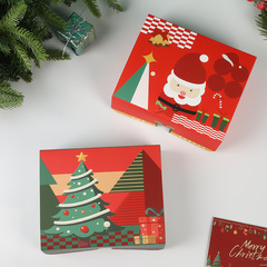 小さなフリップトップ包装箱クリスマスイブギフト雰囲気ギフトボックススカーフキャンディーアップルボックス