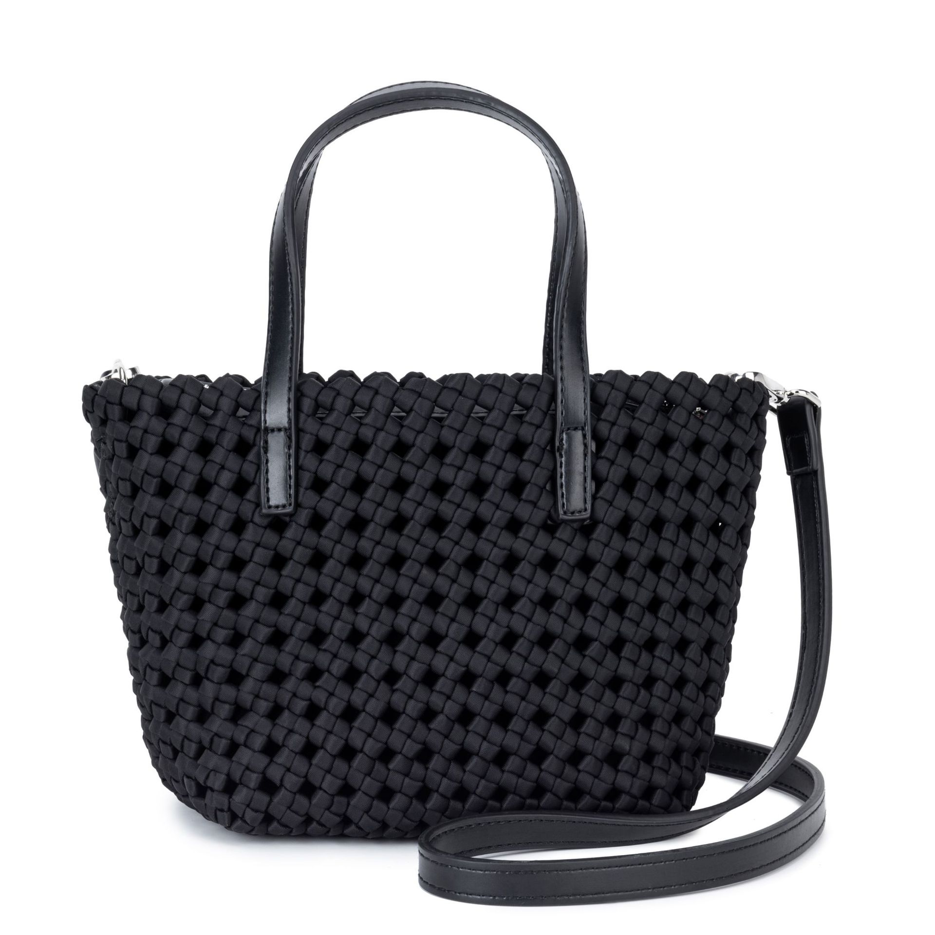 Borsa a cestino intrecciata fatta a mano con verdure, borsa a mano in nylon da donna 2024, borsa a tracolla in pelle di alta qualità per pendolari_voghion.com