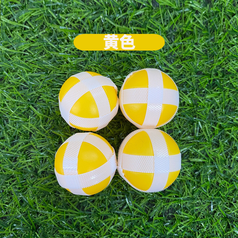 跨境儿童飞镖配件粘粘球魔术贴粘靶球现货批发弹射恐龙球球枪|undefined