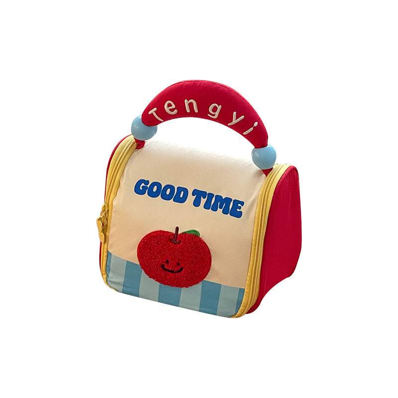 Nuevo lindo bolso de maquillaje portátil de gran capacidad bolsa de almacenamiento de clasificación de viaje de chicas bolsa de cosméticos